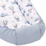 5 delni komplet Jukki Comfort Balloon Travel Blue Minky 5 delni komplet Jukki Comfort Balloon Travel Blue Minky